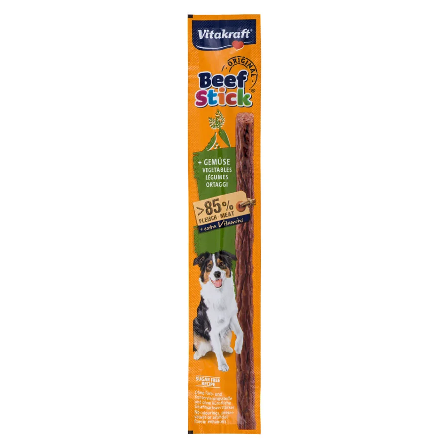 Contemporary Vitakraft Beef Stick with Veg Dog Treat 12g Innovative