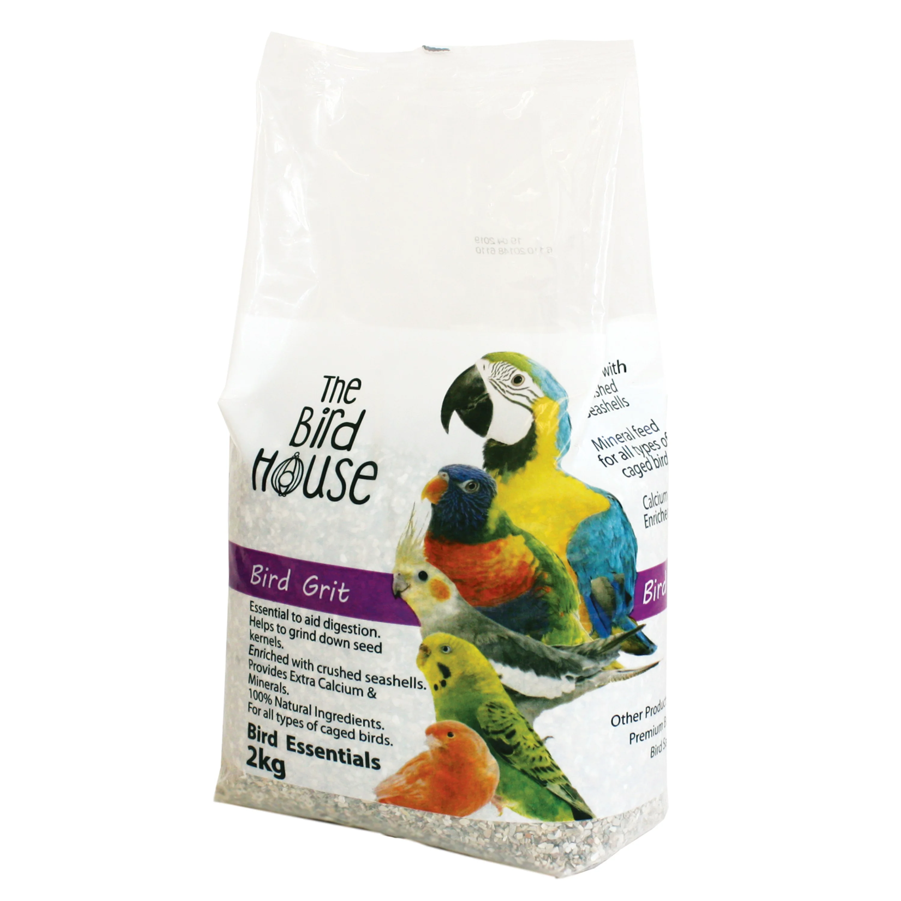 Enhanced The Bird House Bird Grit 2kg Luxury