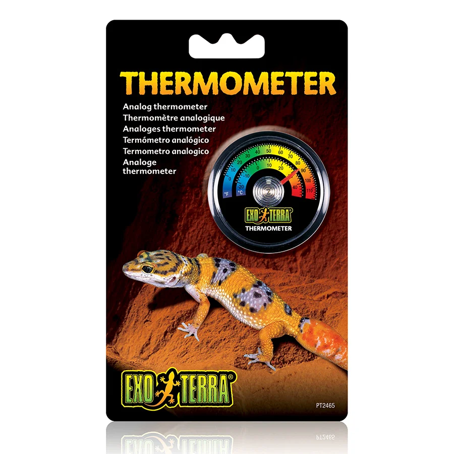 High-End Exo Terra Reptile Analogue Thermometer Crafted