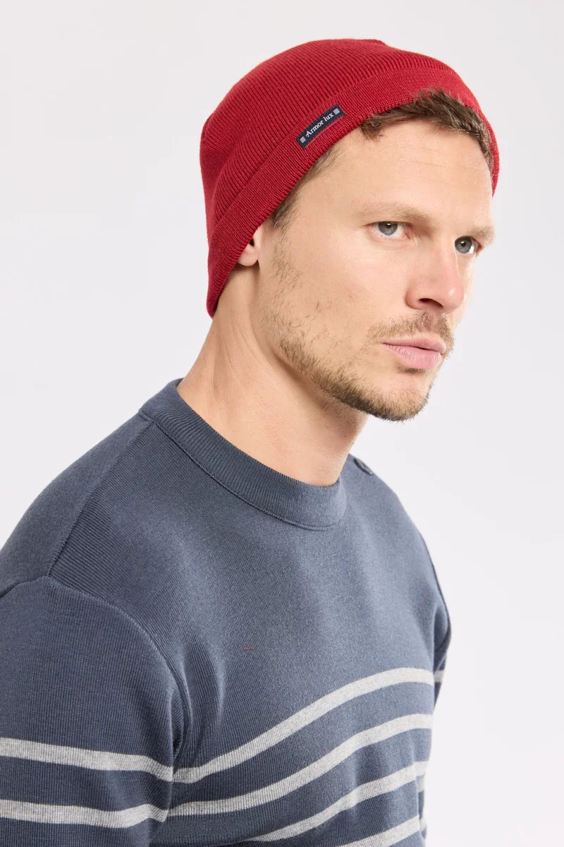 Selected Bonnet uni Lannion - laine First-Class