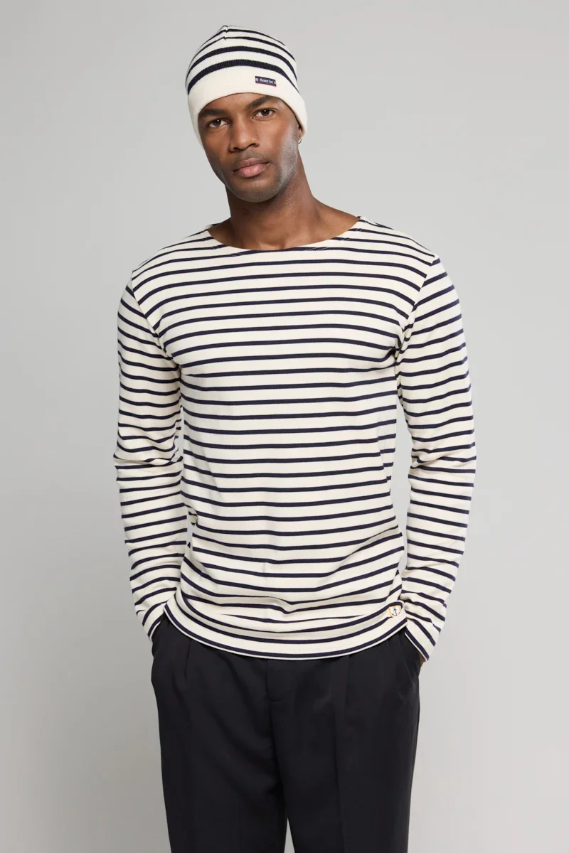 Detailed Marinière - coton épais Selected
