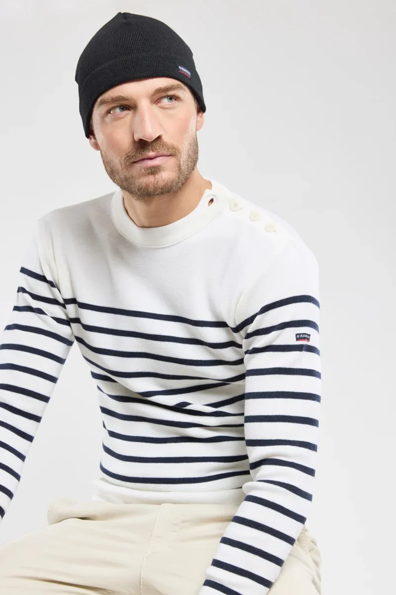 Practical Bonnet uni Lannion - laine Sustainable