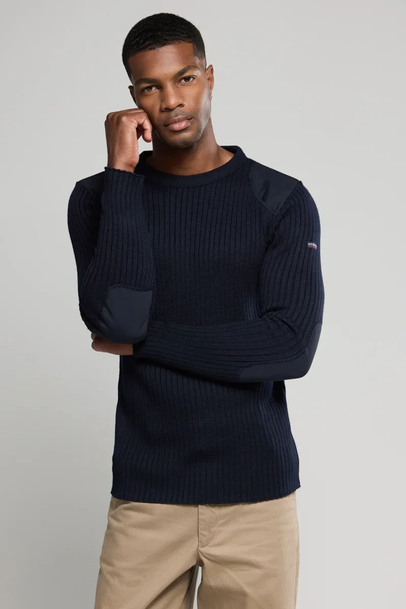 Relaxed Pull marin Binic - laine et acrylique Smart
