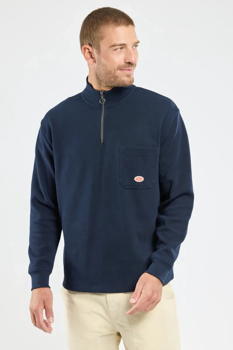 Artisan Sweat col camionneur Héritage - coton épais Convenient