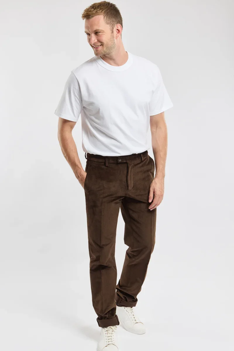 Comfortable Pantalon de costume - velours Premium