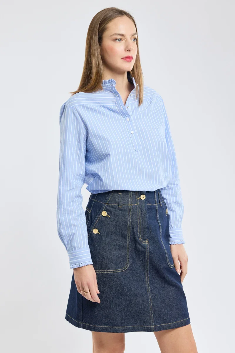 Elite Blouse rayée - coton Prestigious