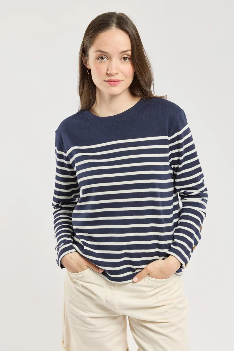 Stylish Marinière Heritage - coton et laine High-Grade