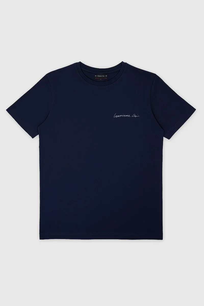 Detailed T-shirt mixte Commissaire Dupin - coton User-Friendly