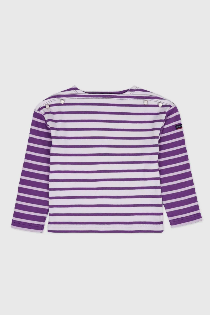 Enhanced Breton striped shirt Kids - cotton Prestigious