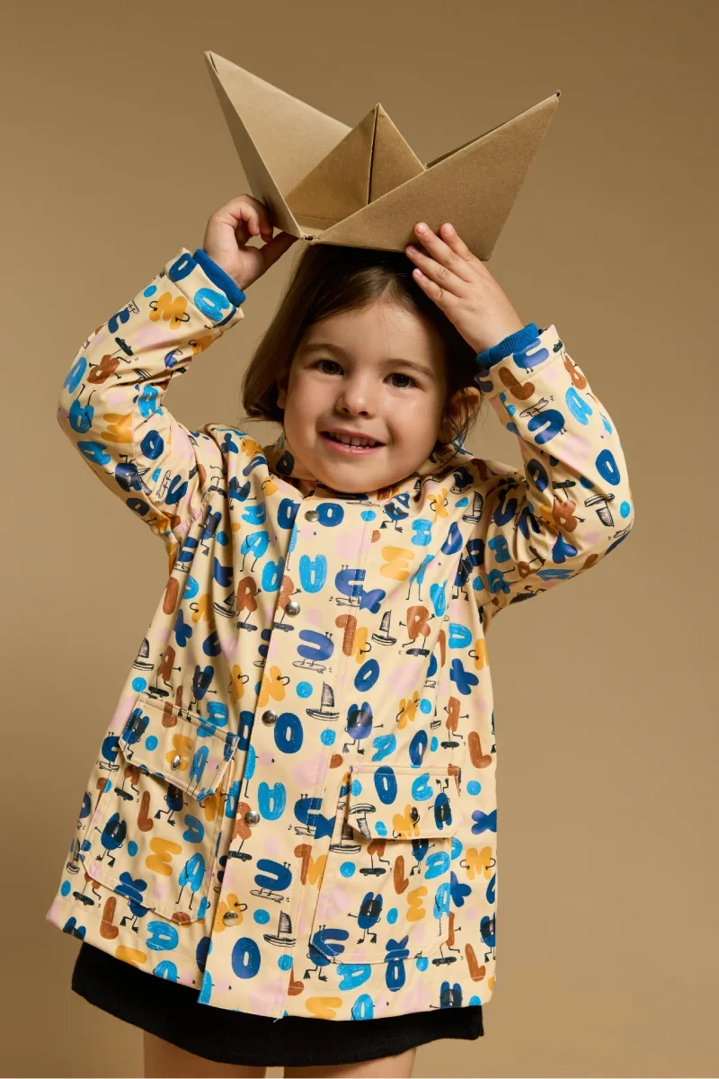 Premium Material Kids printed raincoat Eco-Friendly