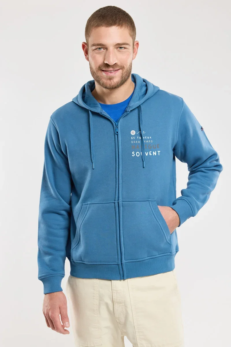 Versatile Zip-up sweatshirt - AMB Fast