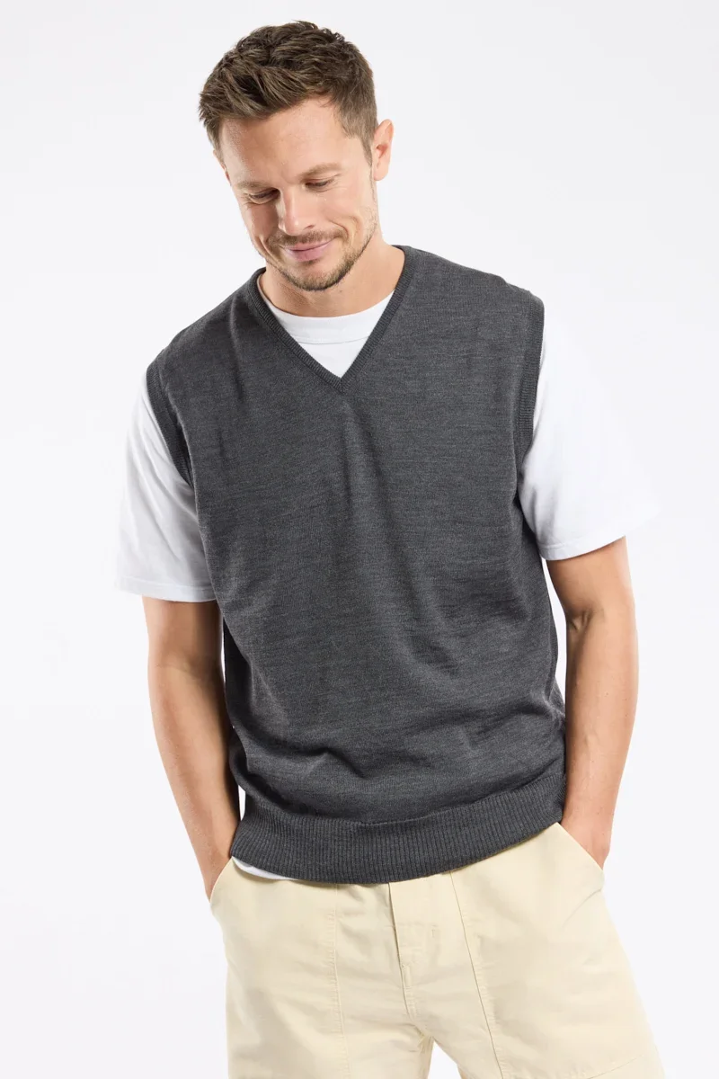 Classic Bérac sleeveless jumper - wool High-Quality