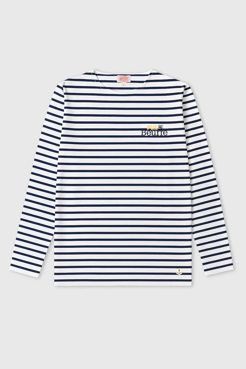 Casual Pur Beurre striped shirt - thick cotton First-Class