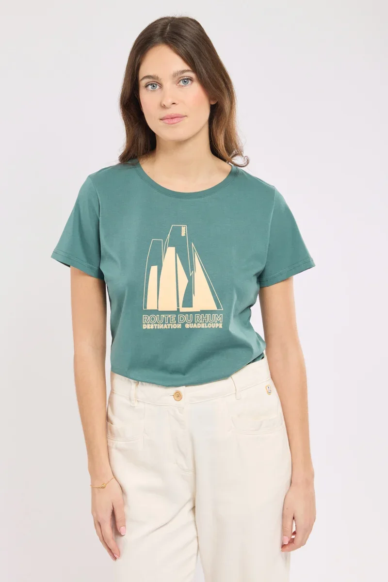 Official Printed T-shirt - Route du Rhum - Destination Guadeloupe Reusable