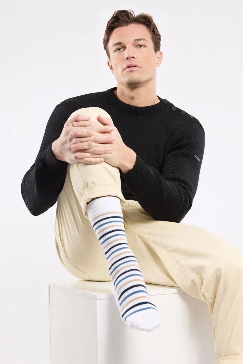 Next-Generation Armor-lux x Maison Broussaud socks – men World-Class