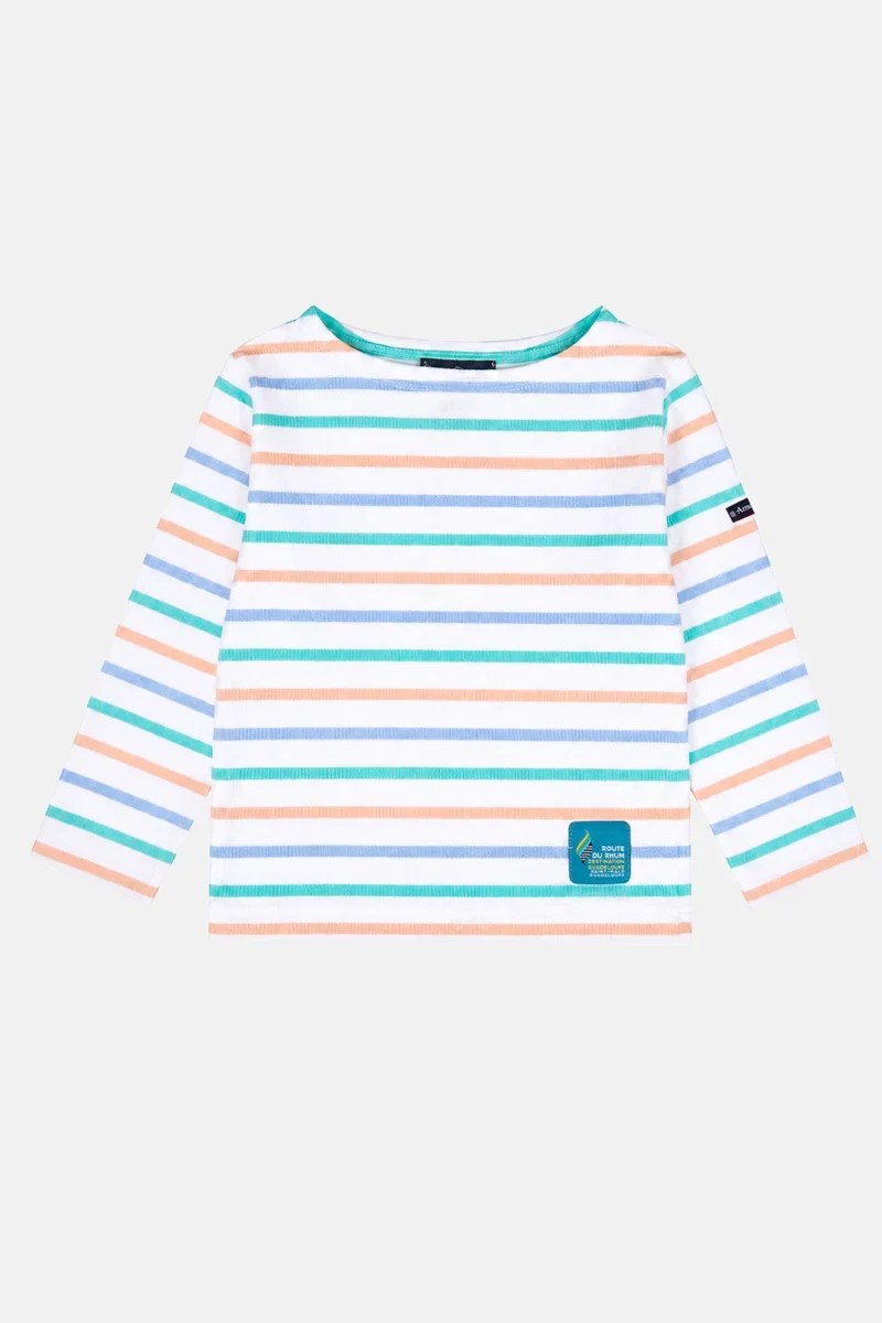 Genuine Tricolour Breton striped shirt Kids Consistent