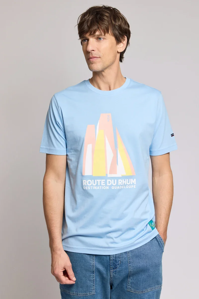 High-Quality Screen-printed T-shirt - Route du Rhum - Destination Guadeloupe Pure