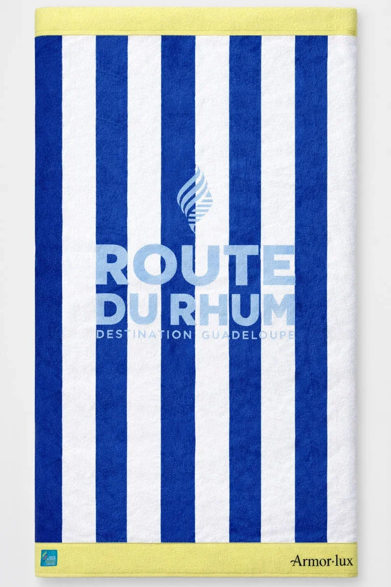 Top-Quality Route du Rhum - Destination Guadeloupe beach towel Elite