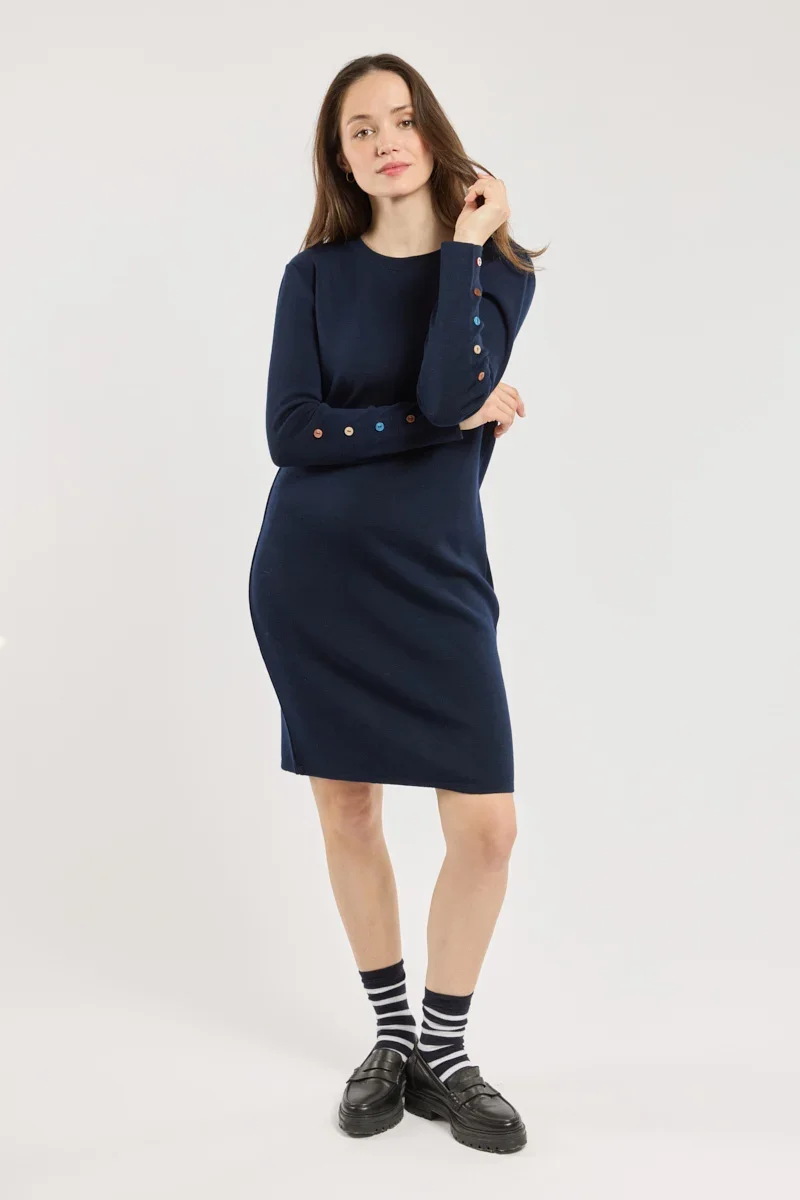 Responsible Deauville dress - wool Excellent