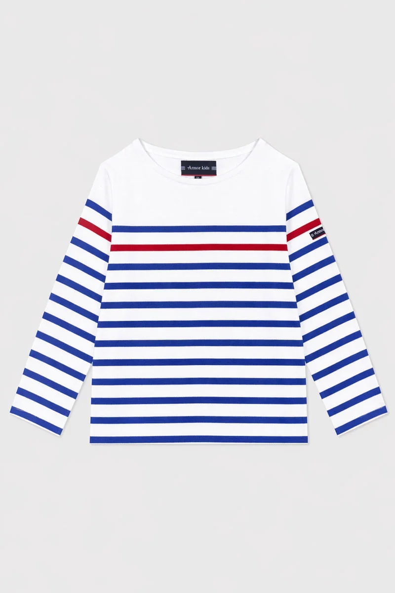 Proven Breton striped shirt Kids - heavy cotton Sustainable