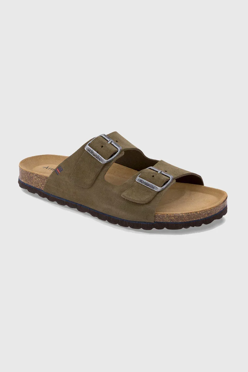 Convenient Zef two-strap mules - leather Efficient