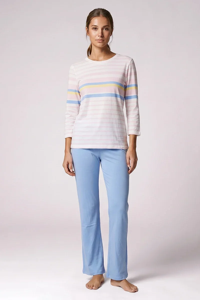 Sophisticated Striped pyjamas - lightweight cotton Consistent