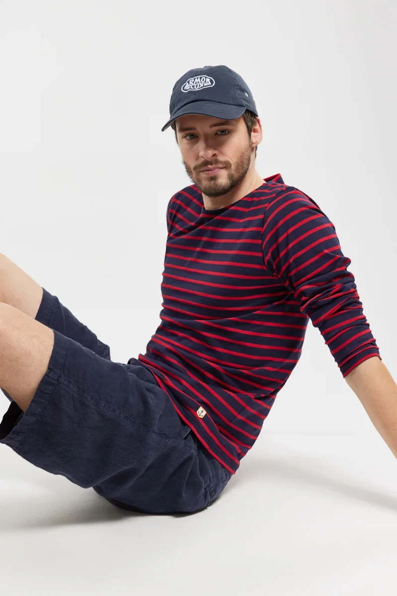 Optimized Plozévet Breton striped shirt - lightweight cotton Casual