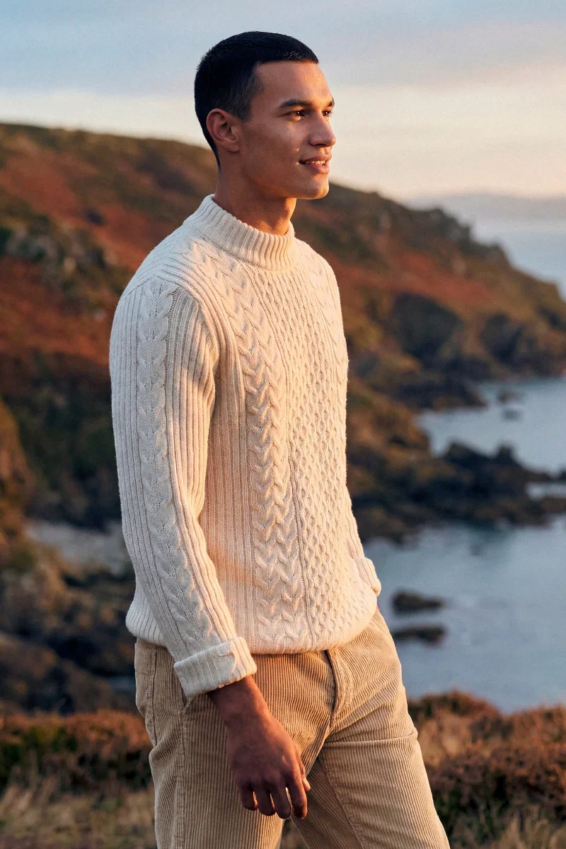 Authentic Irish sweater - wool Dependable