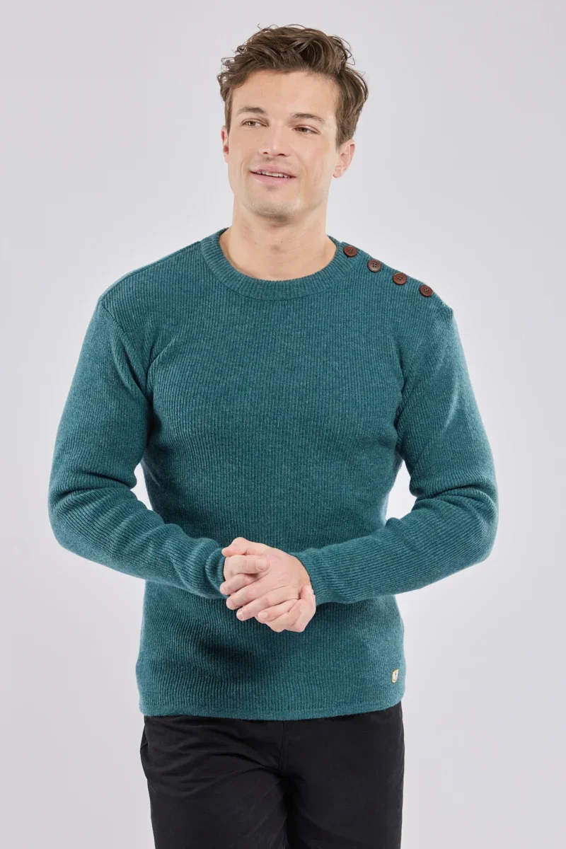 Sustainable Héritage sailor sweater - lambswool Unique