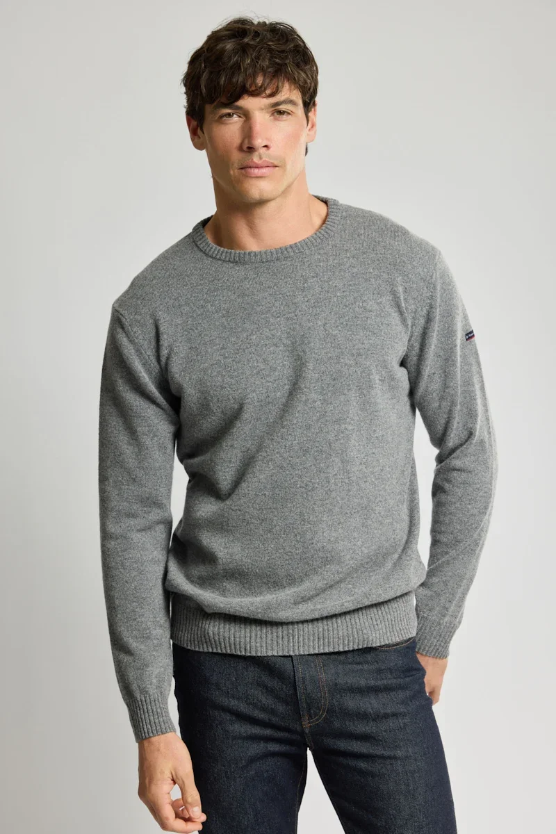 Functional Round neck sweater - wool Soft