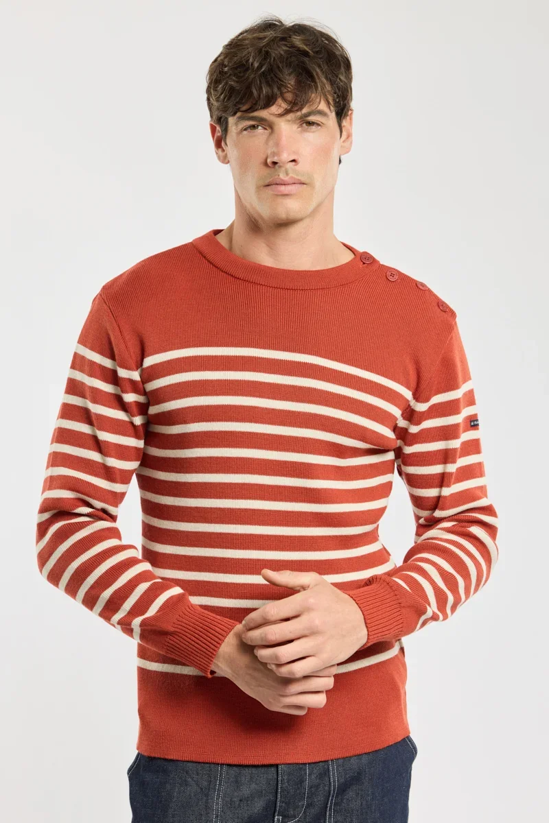 Top-Quality Paimpol sailor sweater - wool and acrylic Reusable