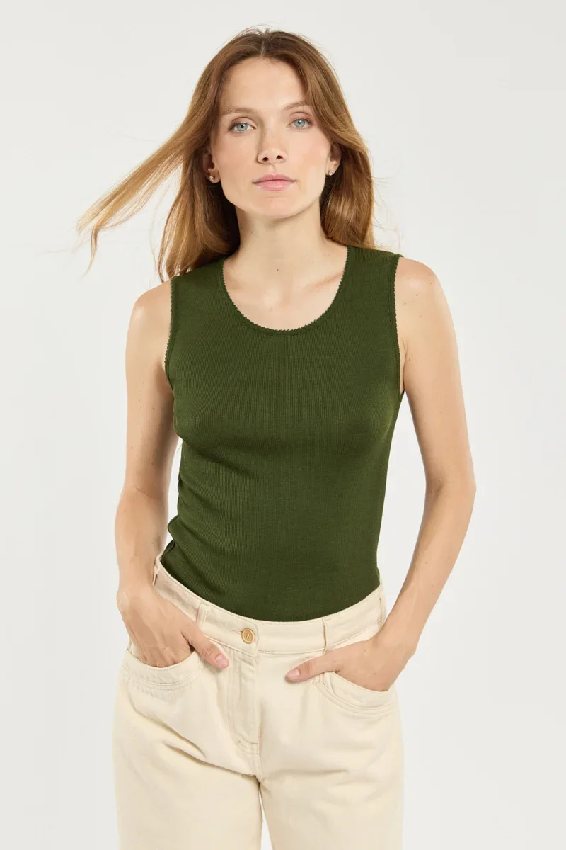 Soft Tank top - wool and silk Proven