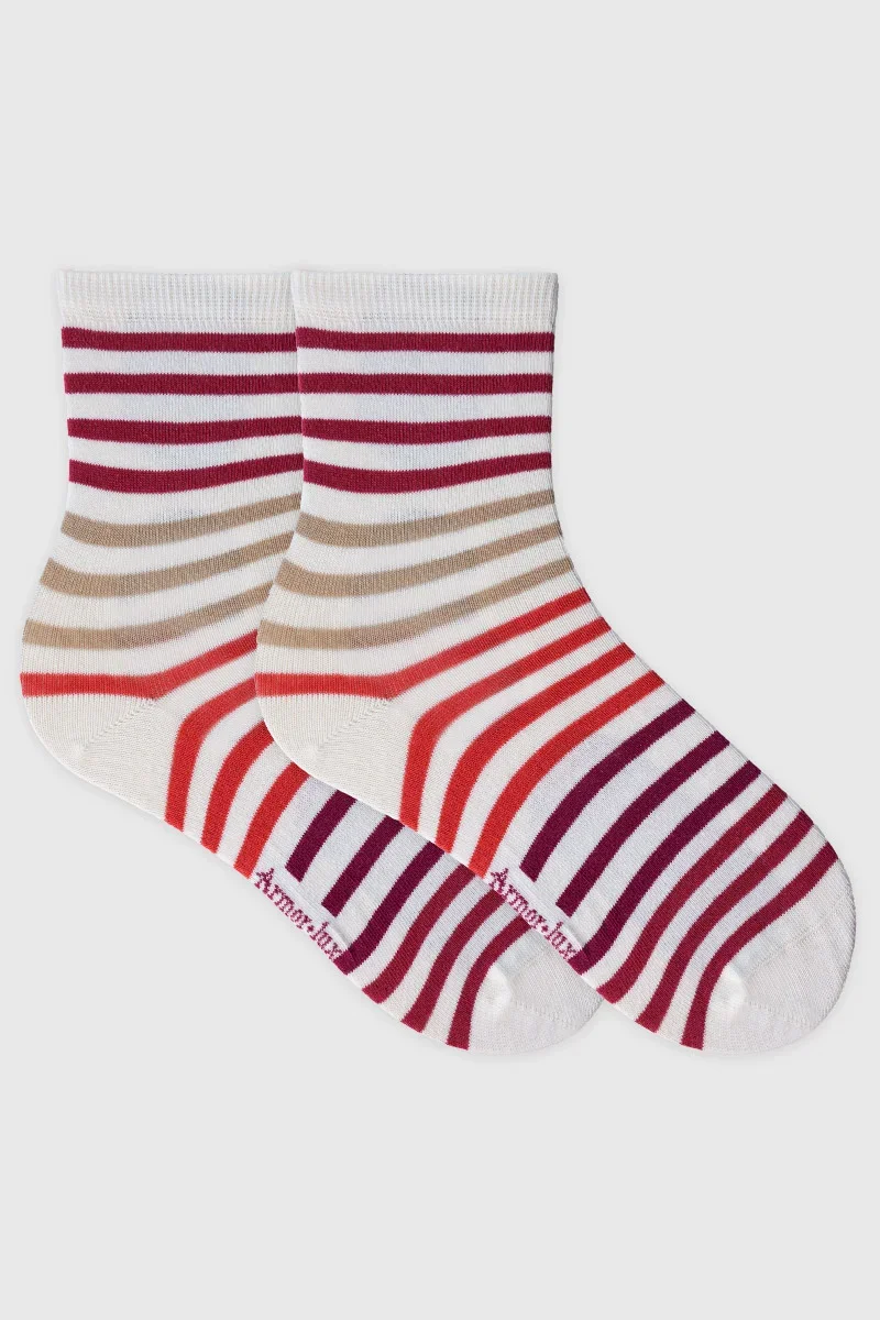 Comfortable Striped socks - cotton Reusable