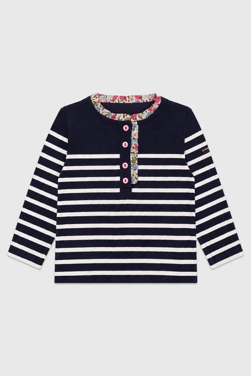 Dependable Kids' Liberty Breton Top - Rustic Cotton Innovative