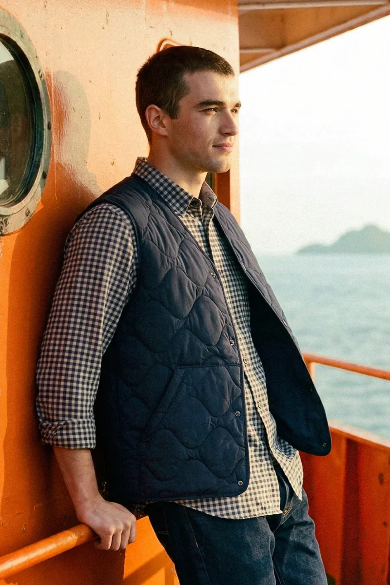 Smart Héritage Sleeveless Padded Jacket Easy-to-Use