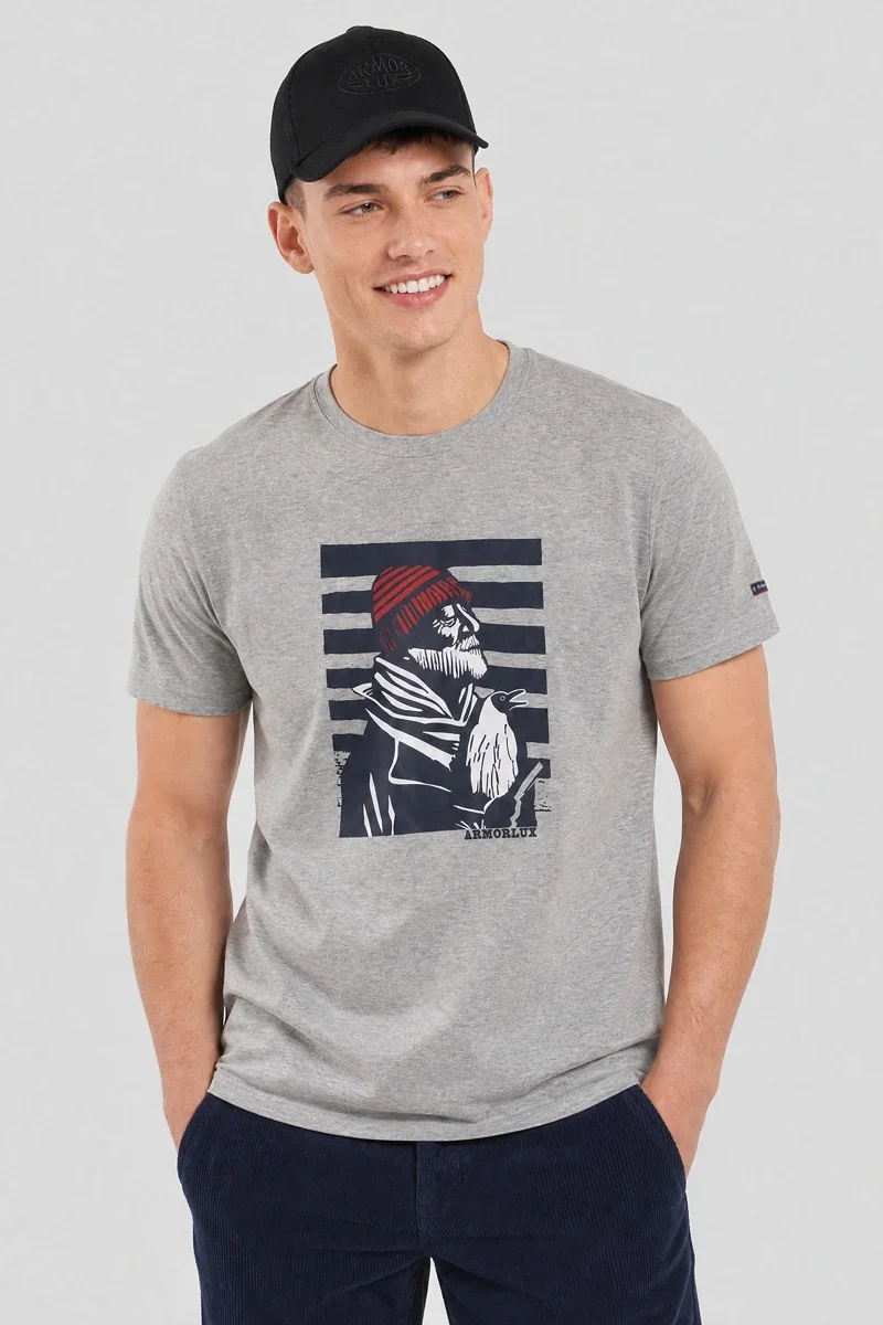 Flexible Screen-printed T-shirt - light cotton Carefully Designed