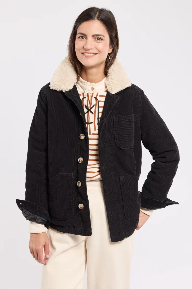Powerful Veste pêcheur velours côtelé Heritage - coton Professional