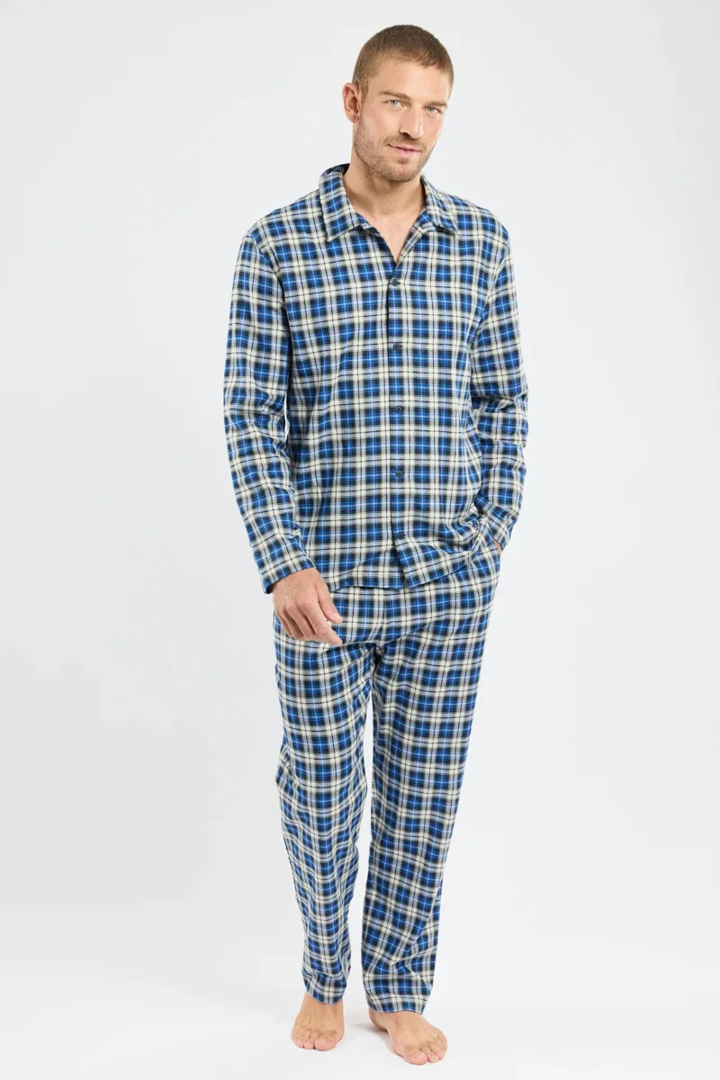 Long-Lasting Pyjama à carreaux - coton First-Class