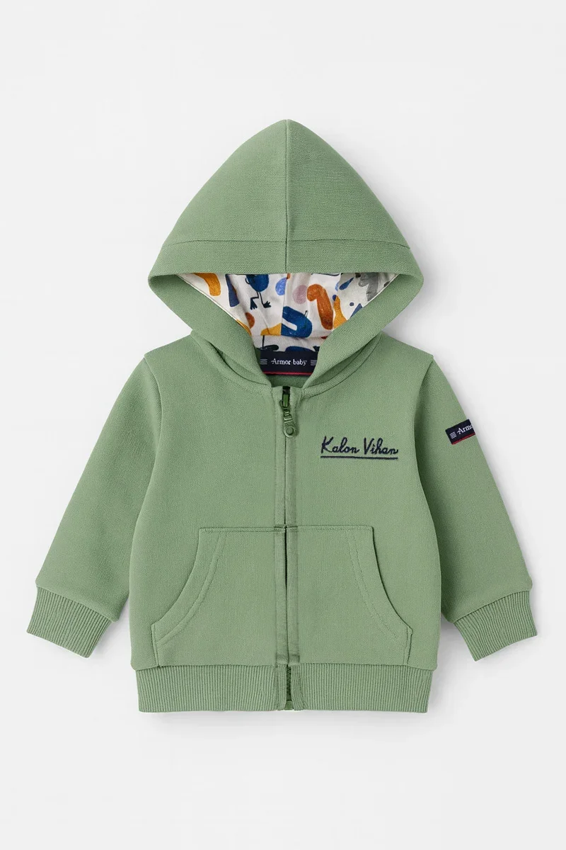 Superior Sweat zippé Baby - coton Refined