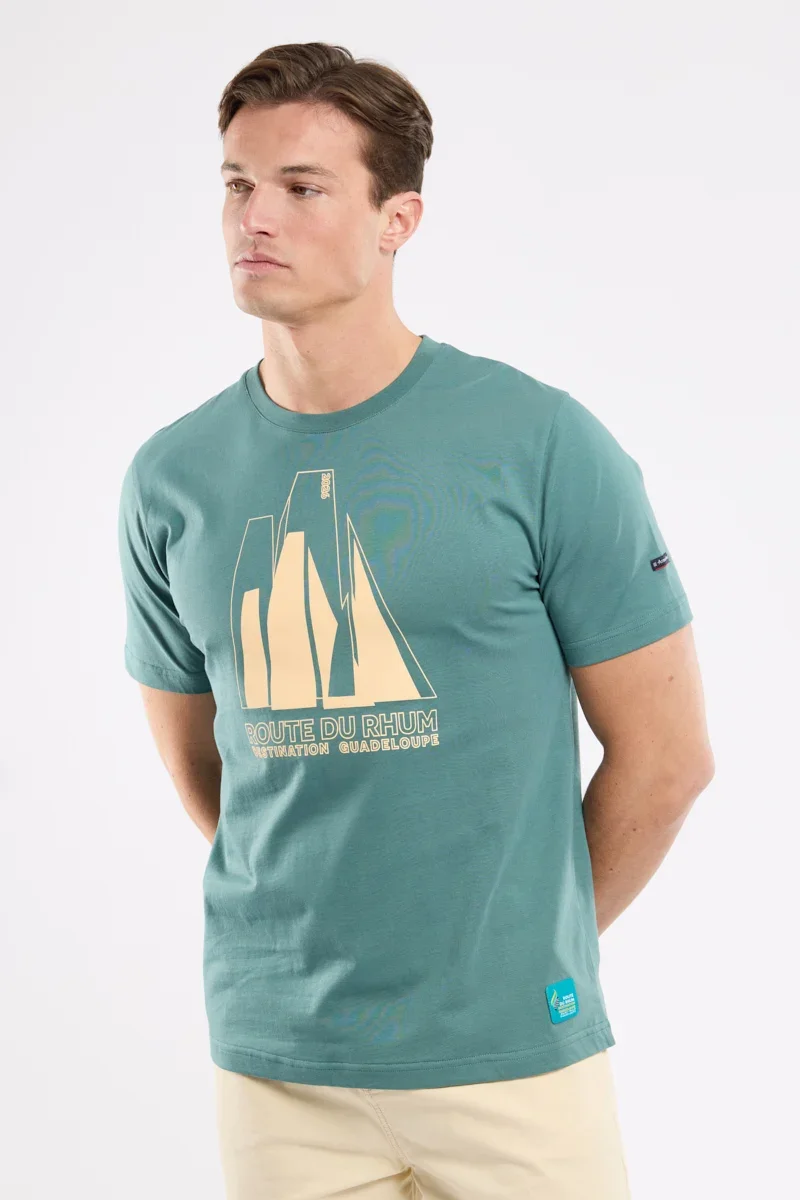 User-Friendly T-shirt sérigraphié - Route du Rhum - Destination Guadeloupe Healthy
