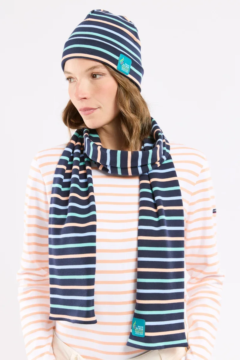 Convenient Bonnet rayé - coton Versatile