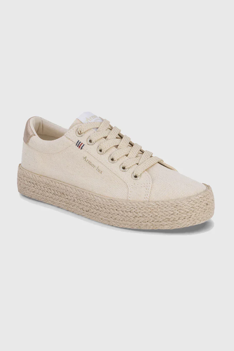 High-End Baskets semelles espadrilles Sablier Modern