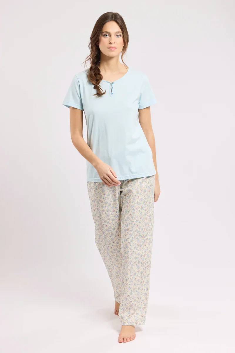 Authentic Pyjama fleuri - coton léger Superior