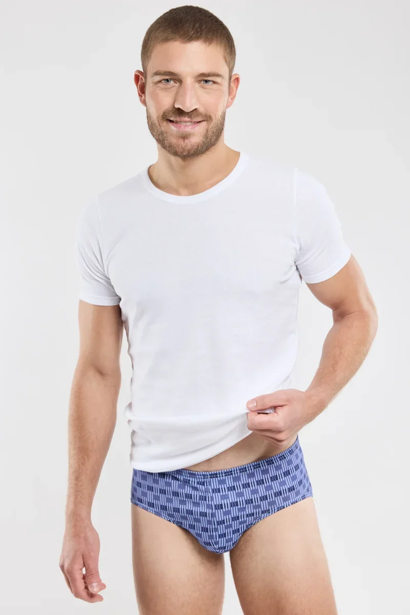 Original Design Slip motifs géométriques - coton léger issu de l agriculture biologique Certified