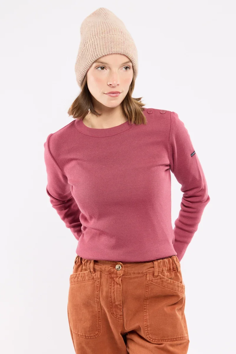 Stylish Pull marin Briac - laine mérinos Relaxed