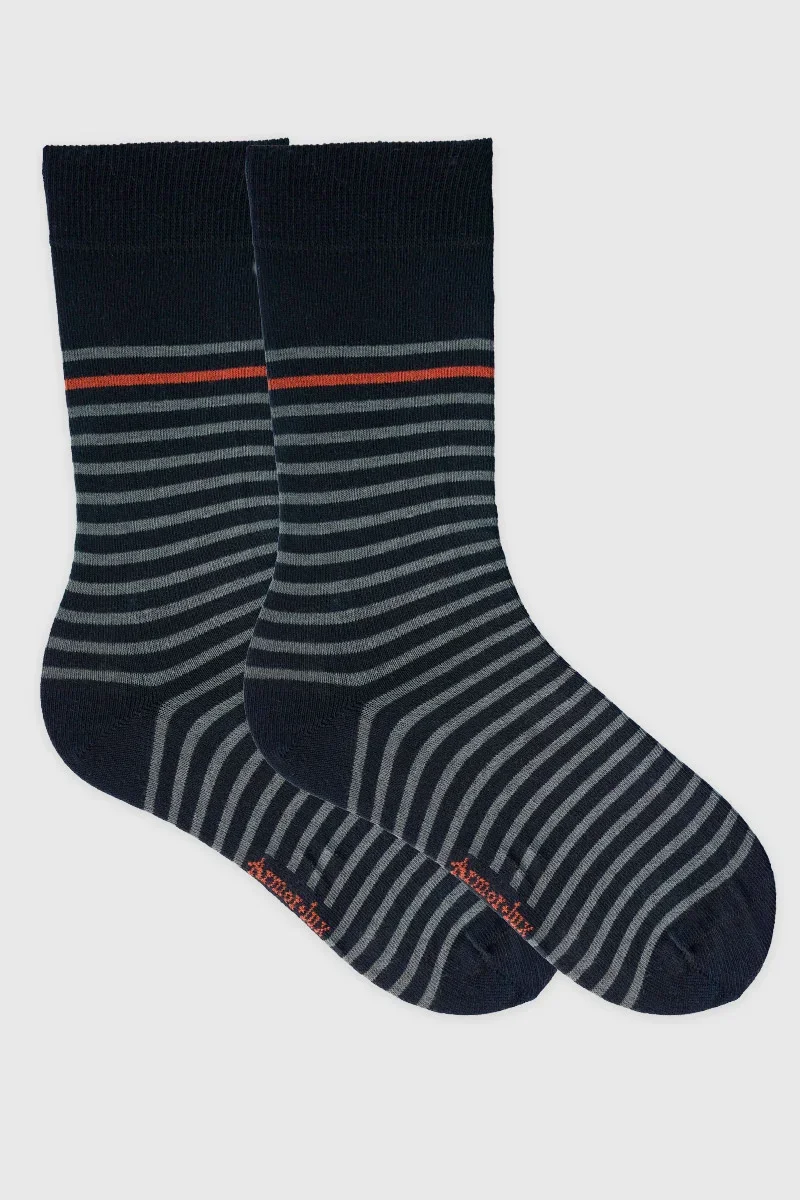 Proven Chaussettes rayées - coton Genuine