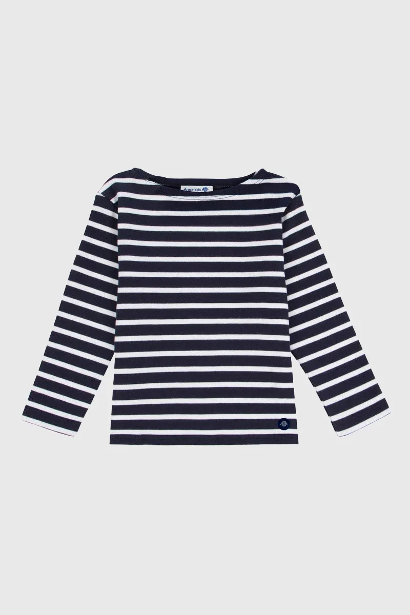 Selected Breton striped shirt Loctudy KIDS - cotton Outstanding