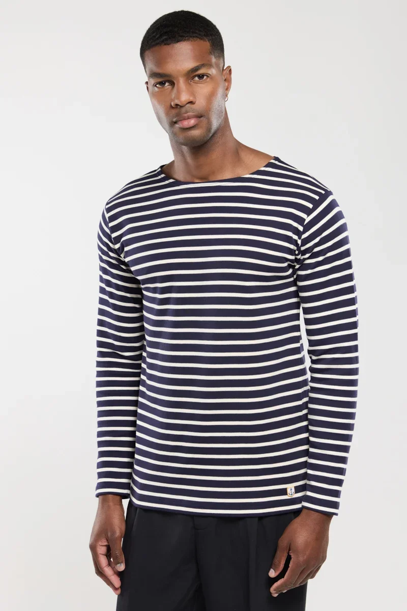 Dependable Breton striped shirt - thick cotton Versatile