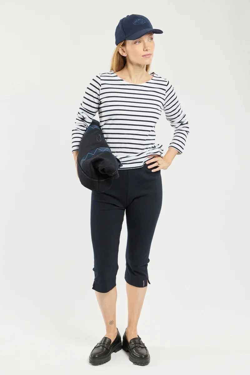 Functional Capri trousers - cotton and elastane Reliable