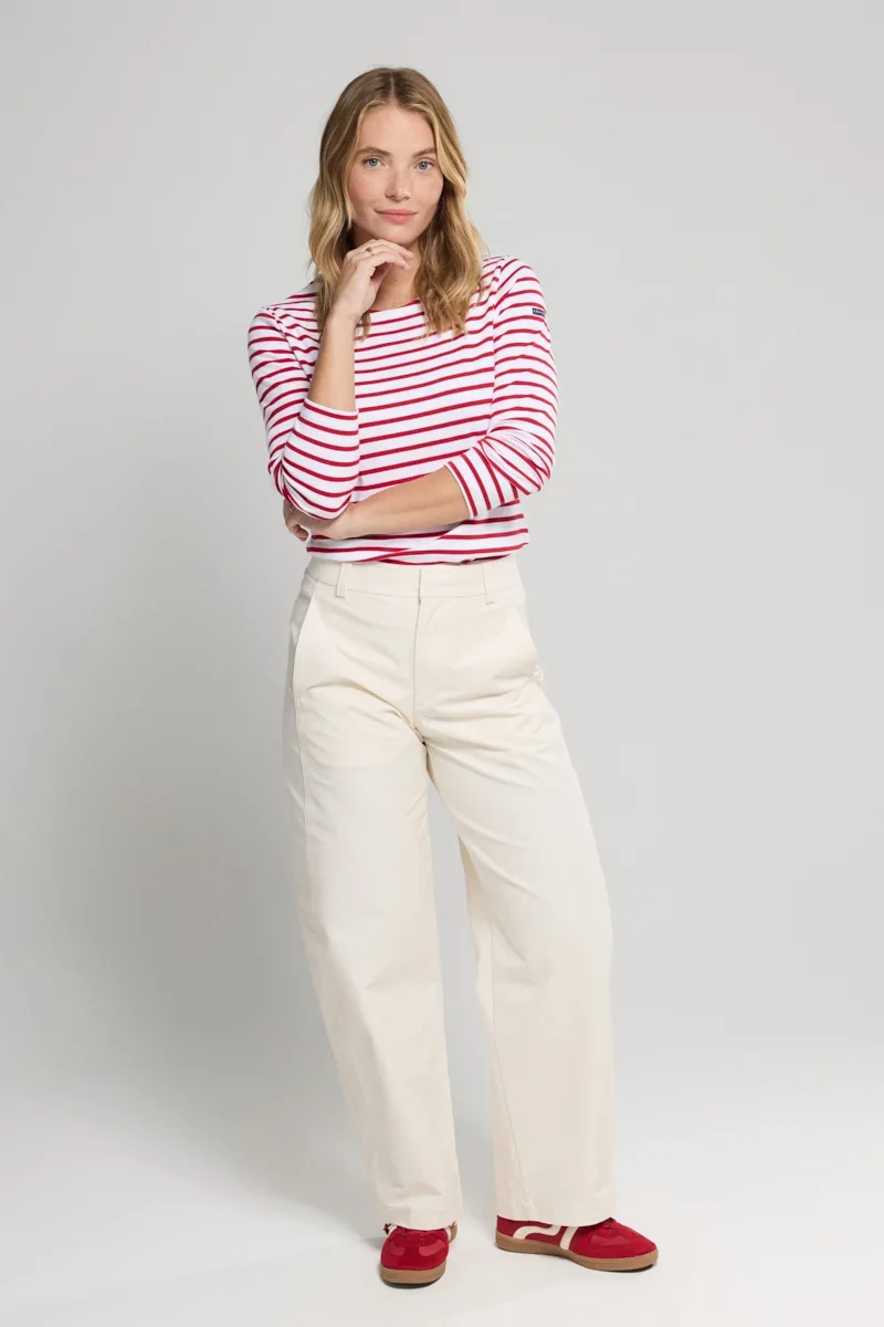 User-Friendly Breton striped shirt - thick cotton Superior